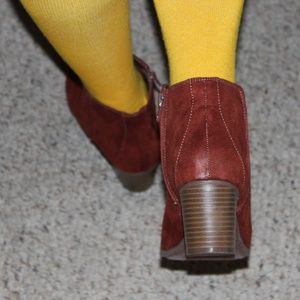 Rust Colored Booties